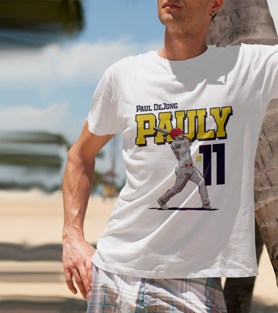 Paul DeJong Pauly #11 St. Louis Cardinals Baseball T-Shirt