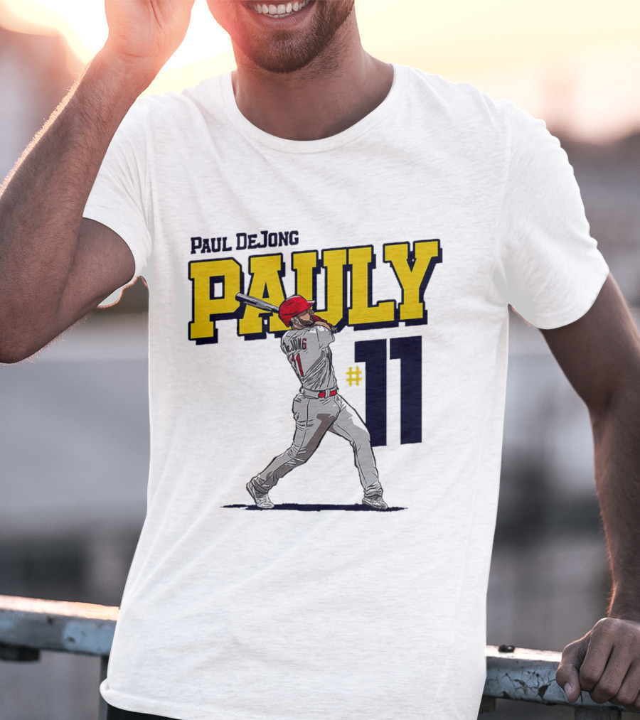 Paul DeJong Pauly #11 St. Louis Cardinals Baseball T-Shirt