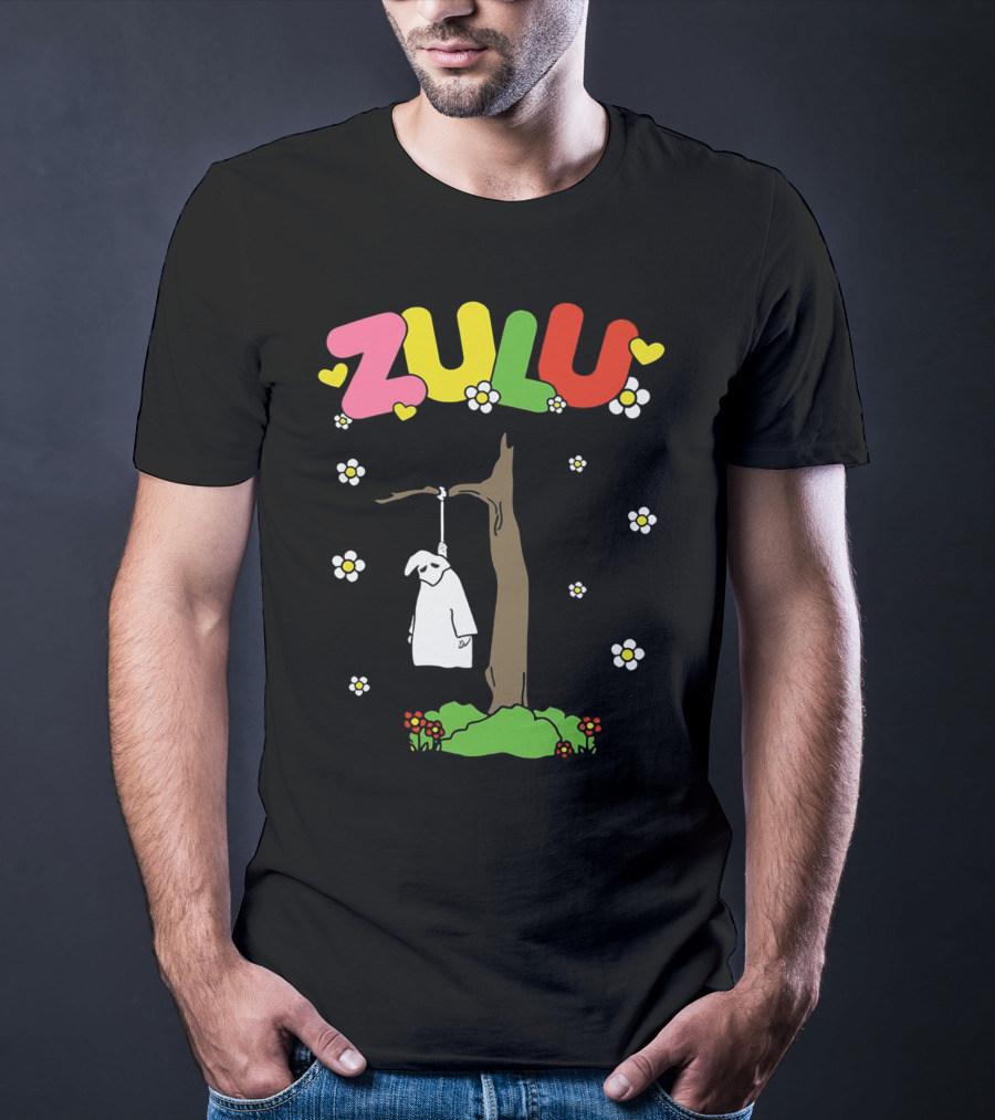 Zulu Flower Power Hanging Klansman T-Shirt