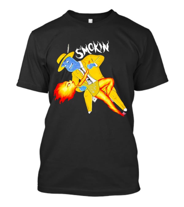 Smokin Ember Lumen Dancing With Lake Ripple In Yellow Suit T-Shirt