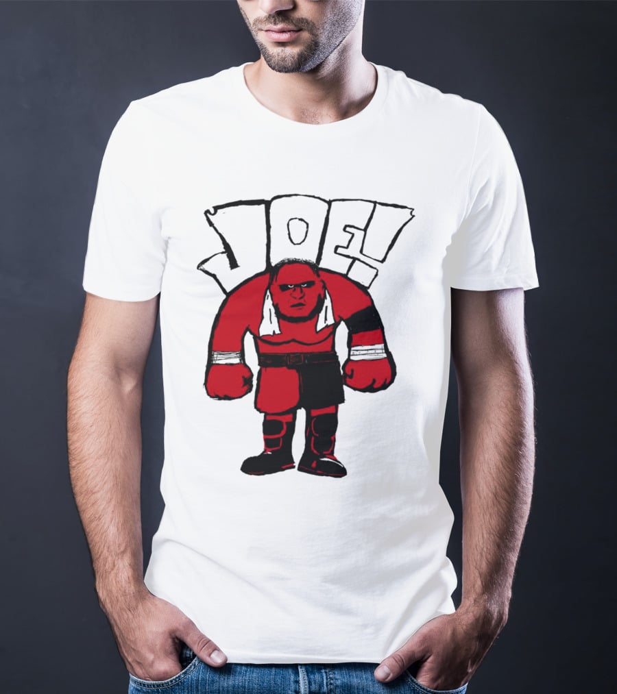 Samoa Joe Cartoon Graphic All Elite Wrestling AEW T-Shirt