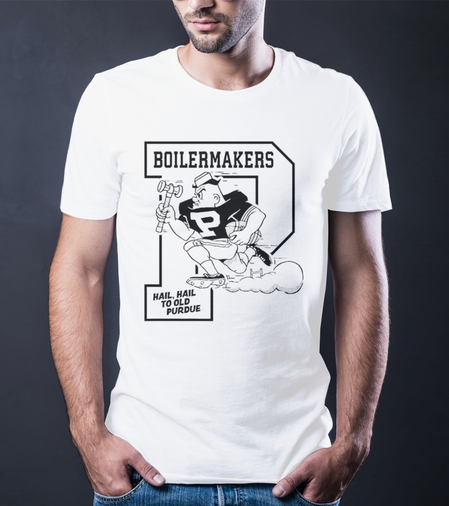 Boilermakers Football Hail Hail To Old Purdue T-Shirt