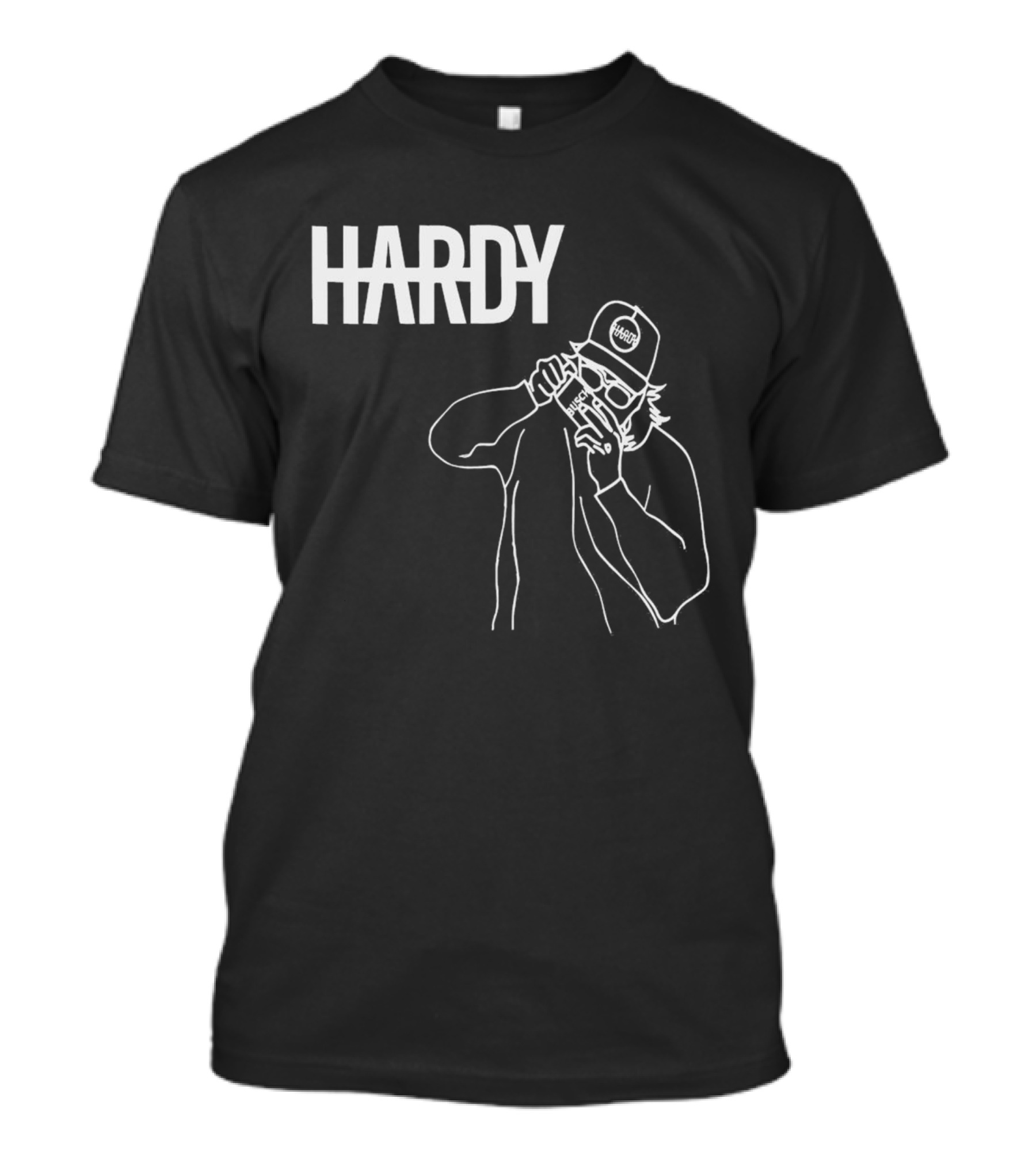 HARDY Country Music Vintage Camera Line T-Shirt
