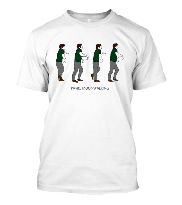 Panic Moonwalking Zombie Dance Steps T-Shirt