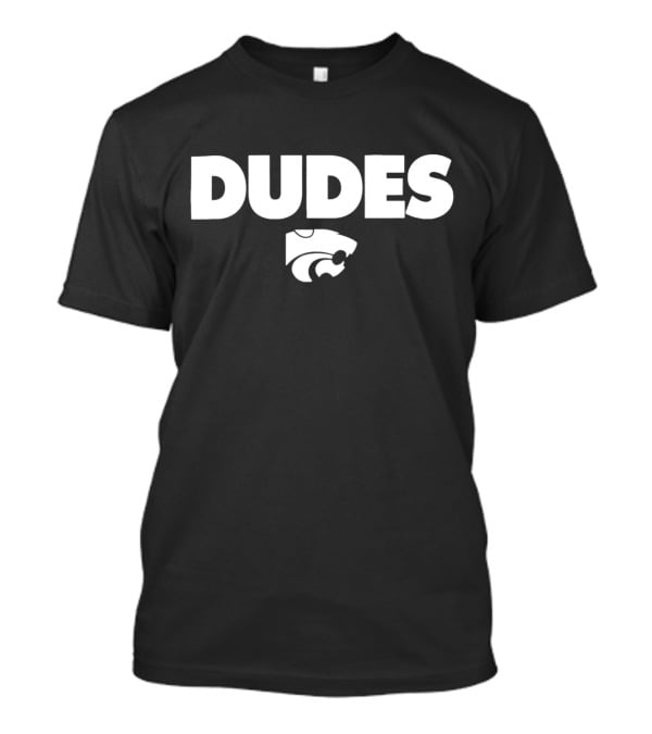 Dudes Wildcats Paw Team Spirit T-Shirt