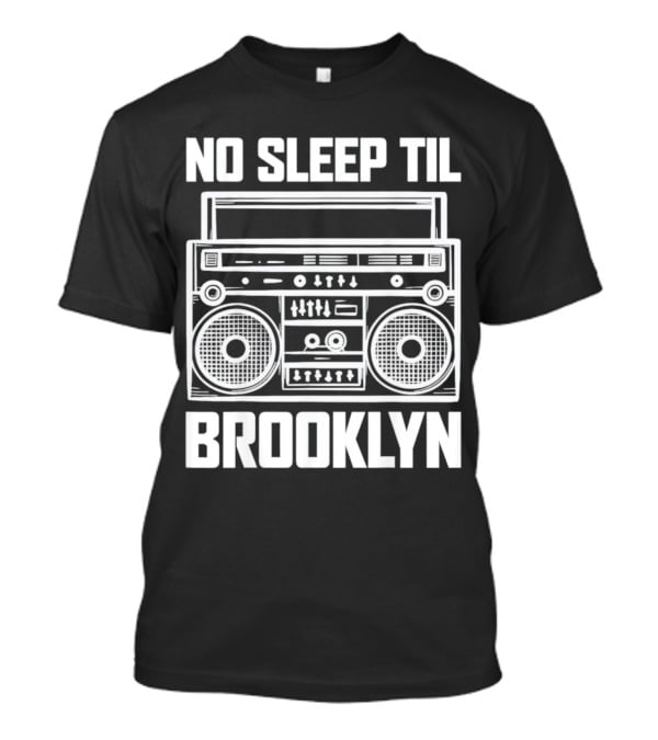 No Sleep Til Brooklyn Boombox T-Shirt