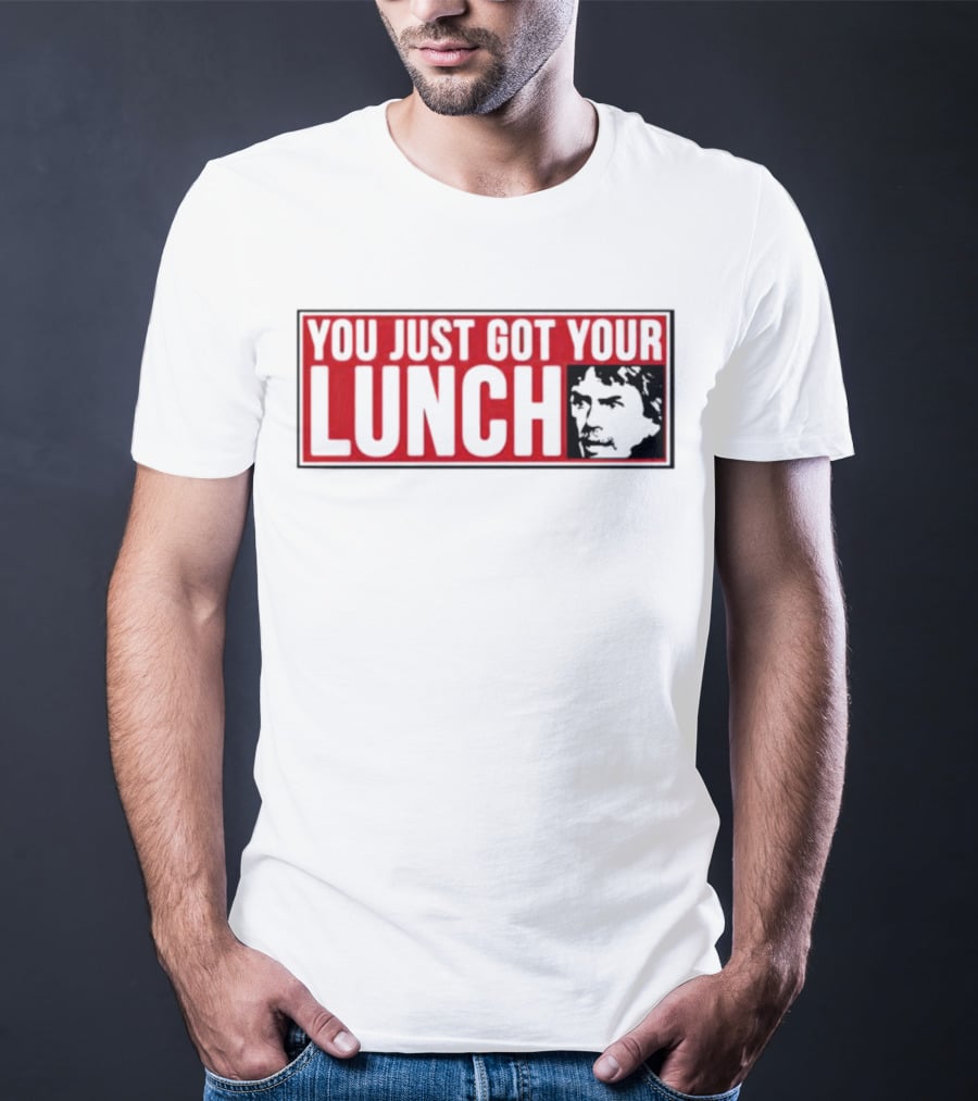 You Just Got Your Lunch Chuck Norris Meme T-Shirt