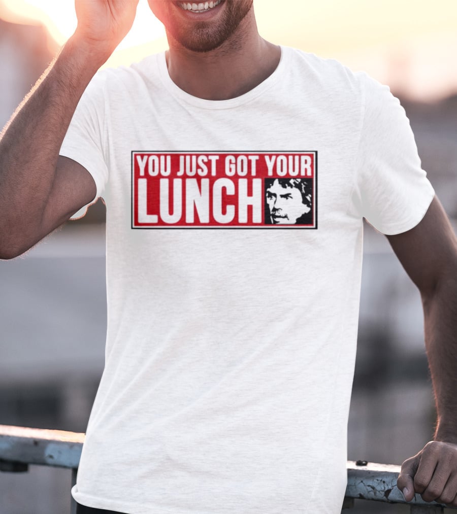 You Just Got Your Lunch Chuck Norris Meme T-Shirt