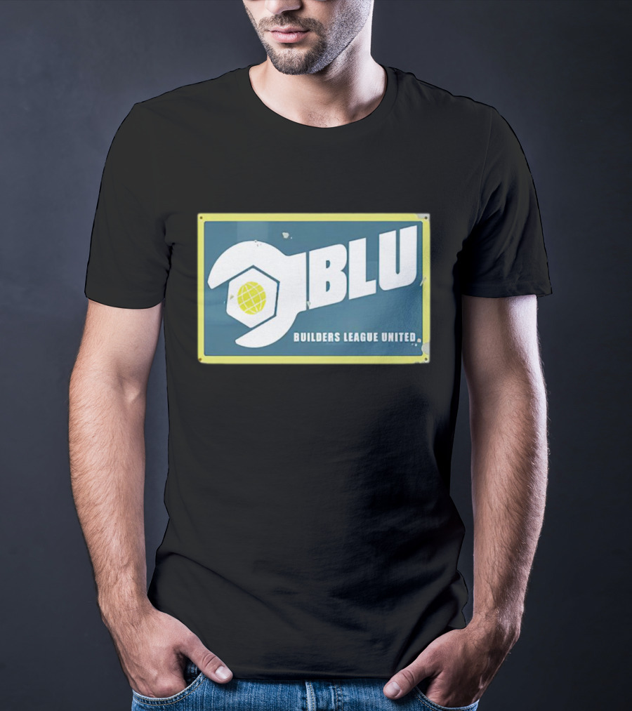Builders League United BLU Wrench Logo Team Fortress 2 T-Shirt