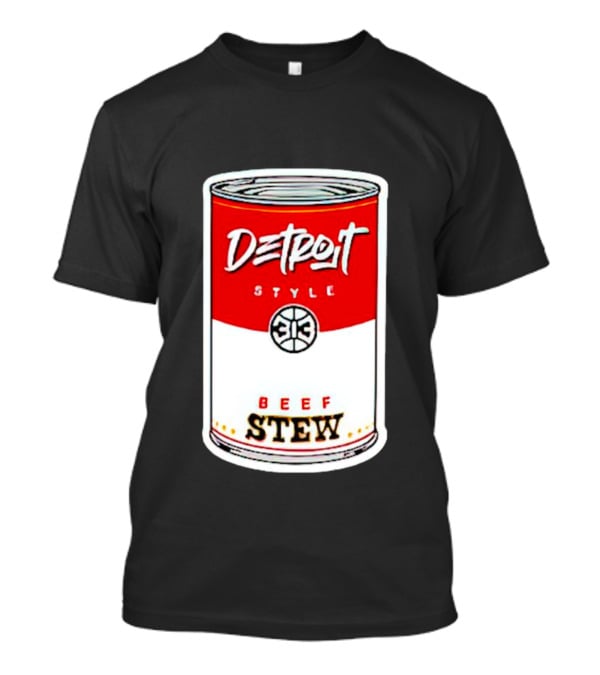 Detroit Style 313 Beef Stew Can T-Shirt