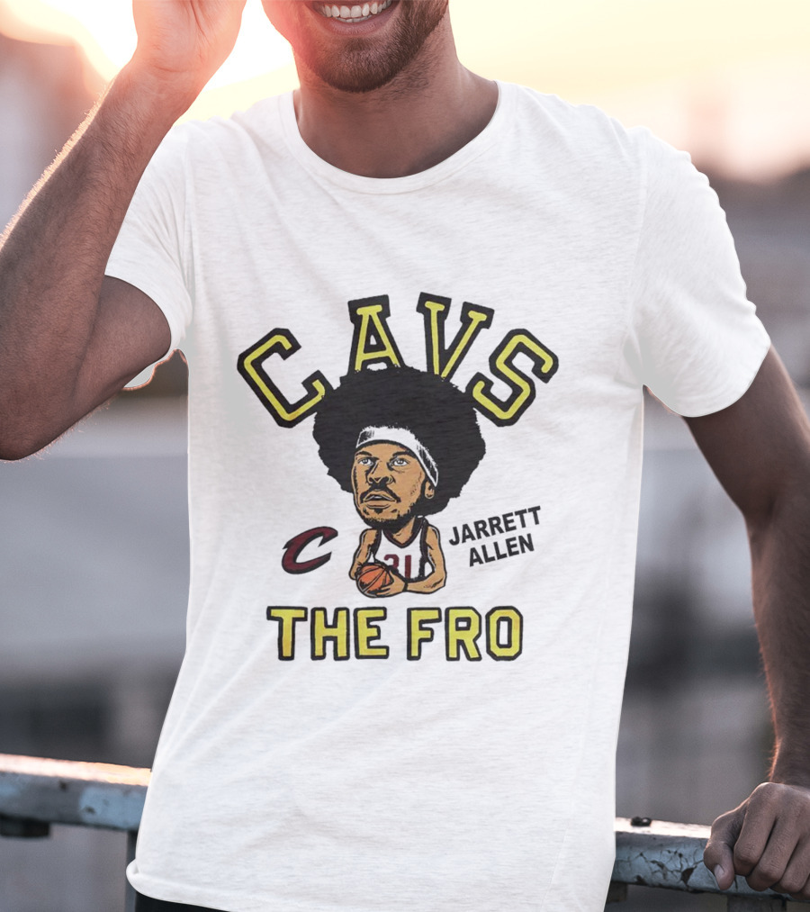 Cavs Jarrett Allen C The Fro T-Shirt