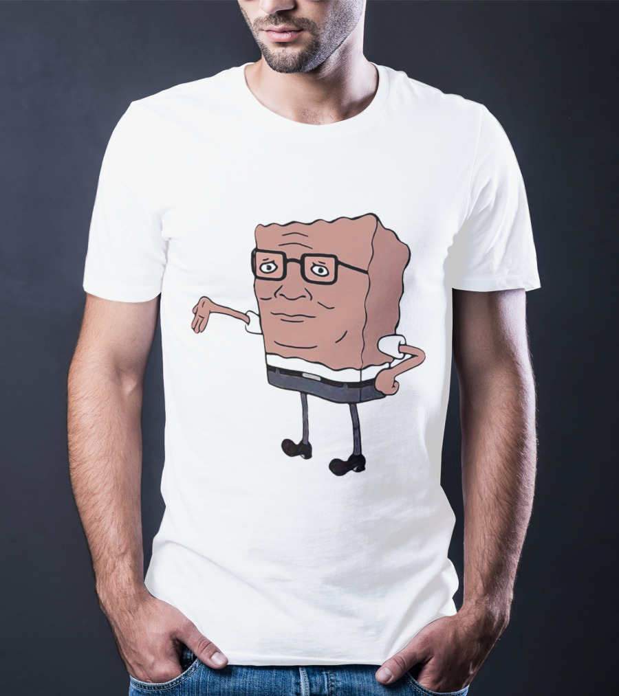 Damnit Spongebobby Meme Mashup With Glasses T-Shirt