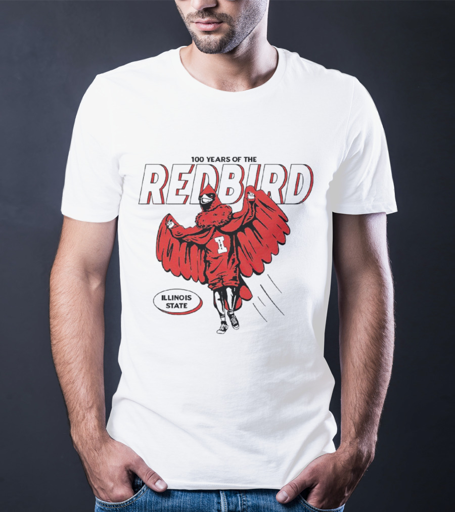Illinois State Redbird 100 Years Of The Redbird T-Shirt