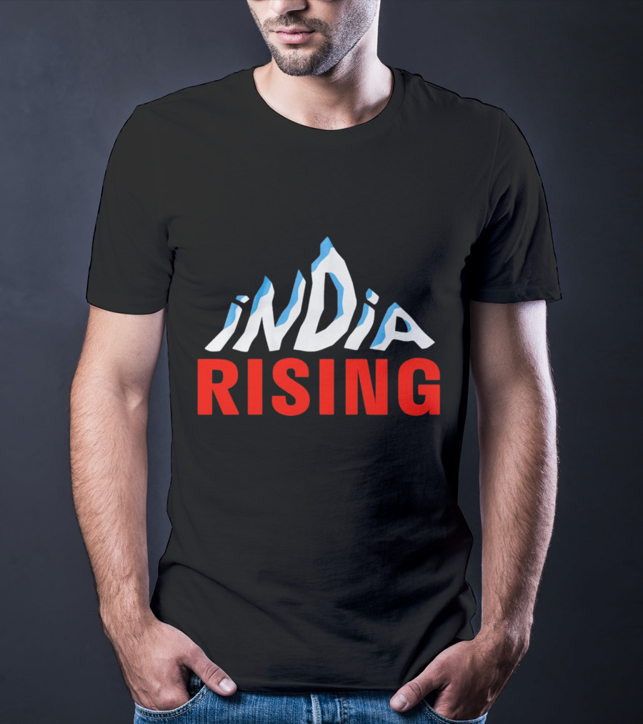 India Rising Mountain Peaks Alps T-Shirt