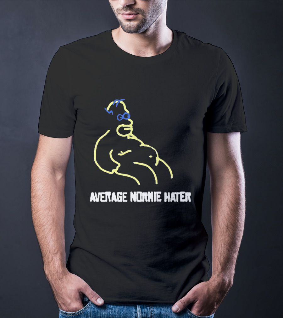 Average Normie Hater Simpsons Meme Homage T-Shirt