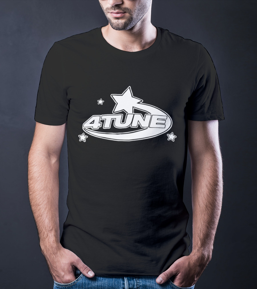 Pray For 4Tune Star Swirl T-Shirt