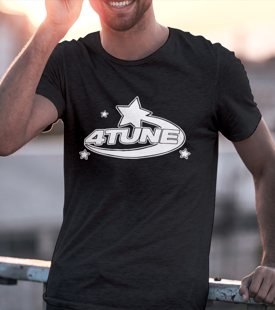 Pray For 4Tune Star Swirl T-Shirt