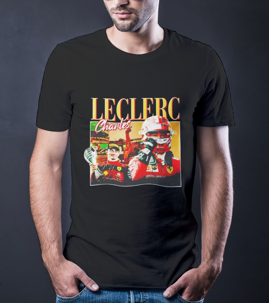 Leclerc Charles Racing Victory Celebration Legends T-Shirt