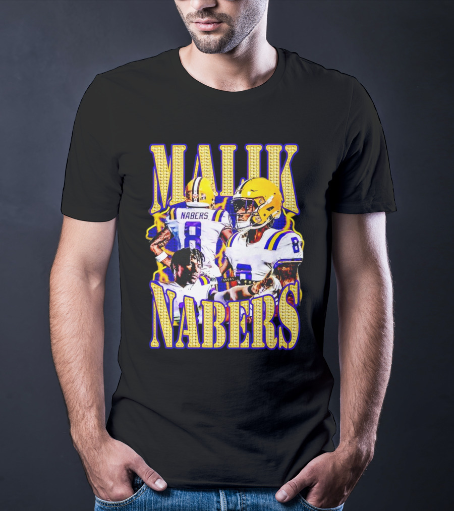 Malik Nabers LSU Tigers Football T-Shirt