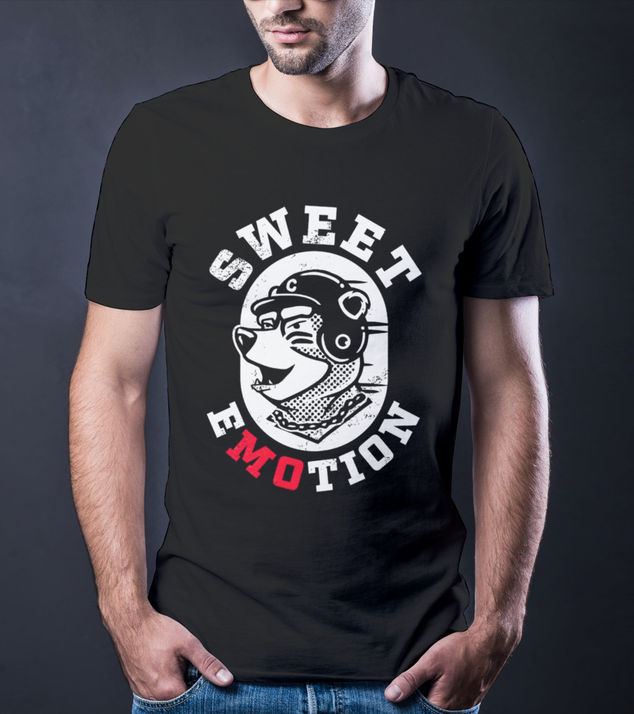 SWEET EMOTION Bear With Helmet And Glasses T-Shirt