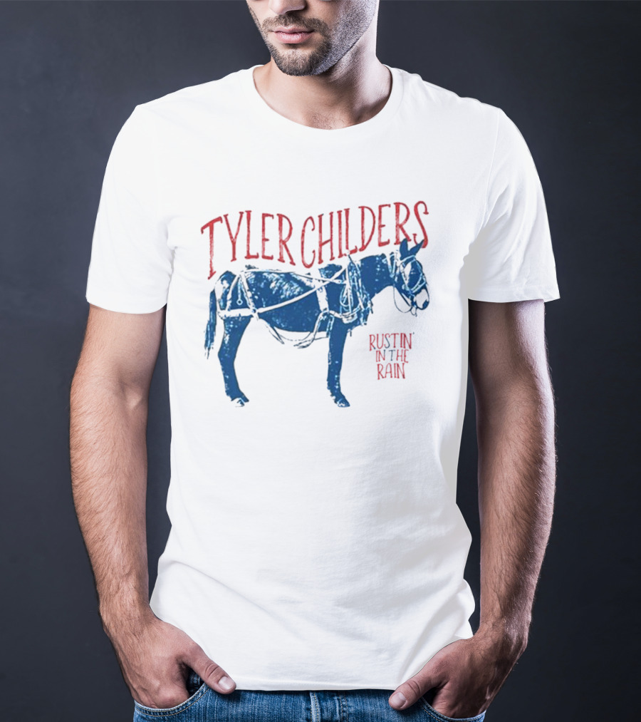 Tyler Childers Rustin’ In The Rain Blue Horse T-Shirt