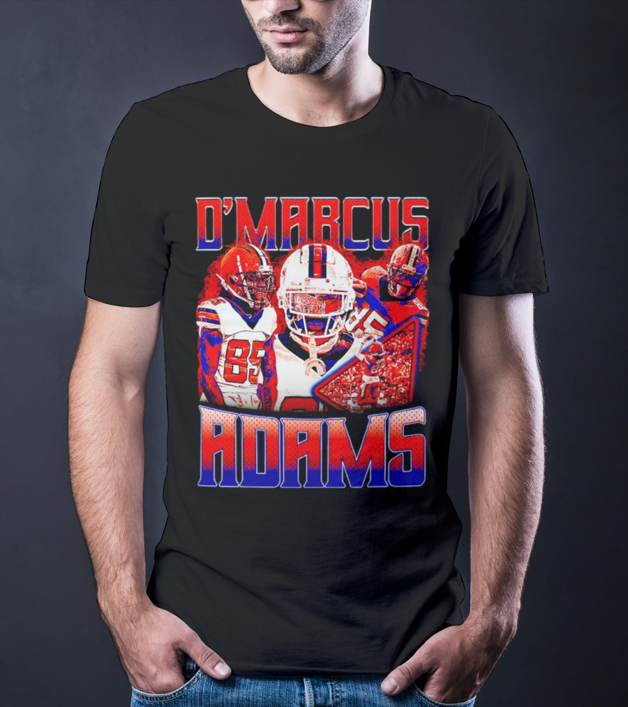 D'Marcus Adams Football Vintage Syracuse Orange 85 Jersey T-Shirt