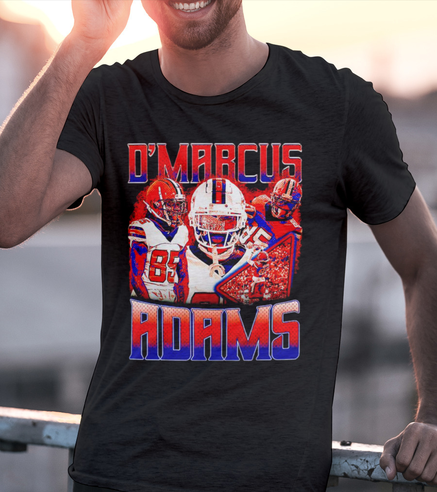 D'Marcus Adams Football Vintage Syracuse Orange 85 Jersey T-Shirt