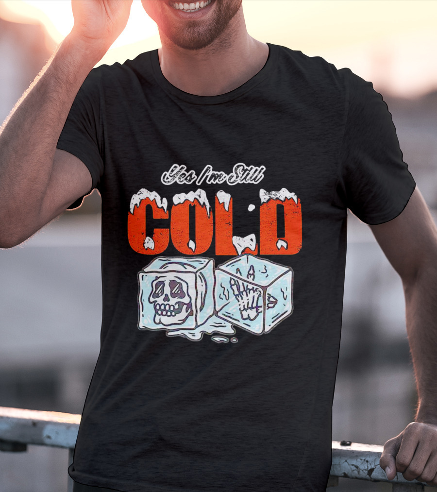 Yes I'm Still Cold Ice Cube Skeleton Deluxe T-Shirt