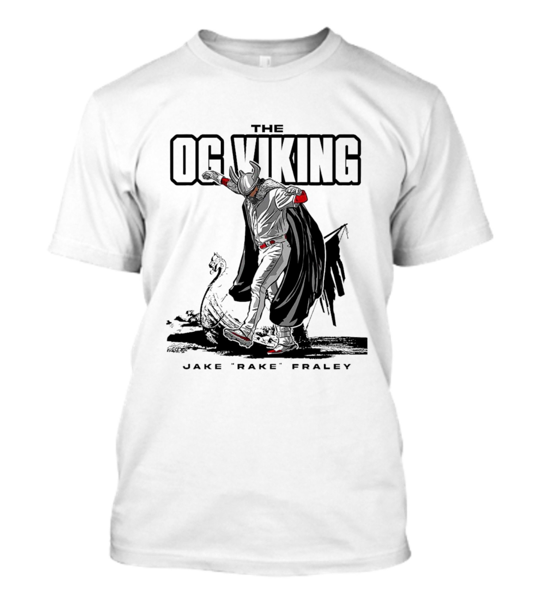 The OG Viking Jake Rake Fraley In Viking Armor T-Shirt