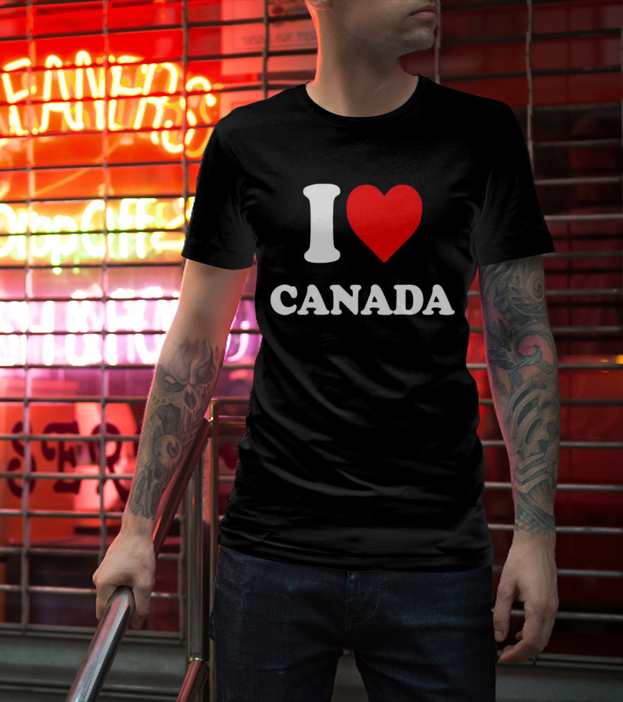 I Love Canada Elon Musk T-Shirt