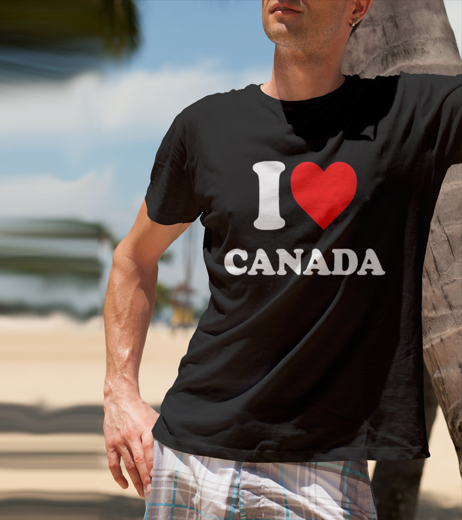I Love Canada Elon Musk T-Shirt