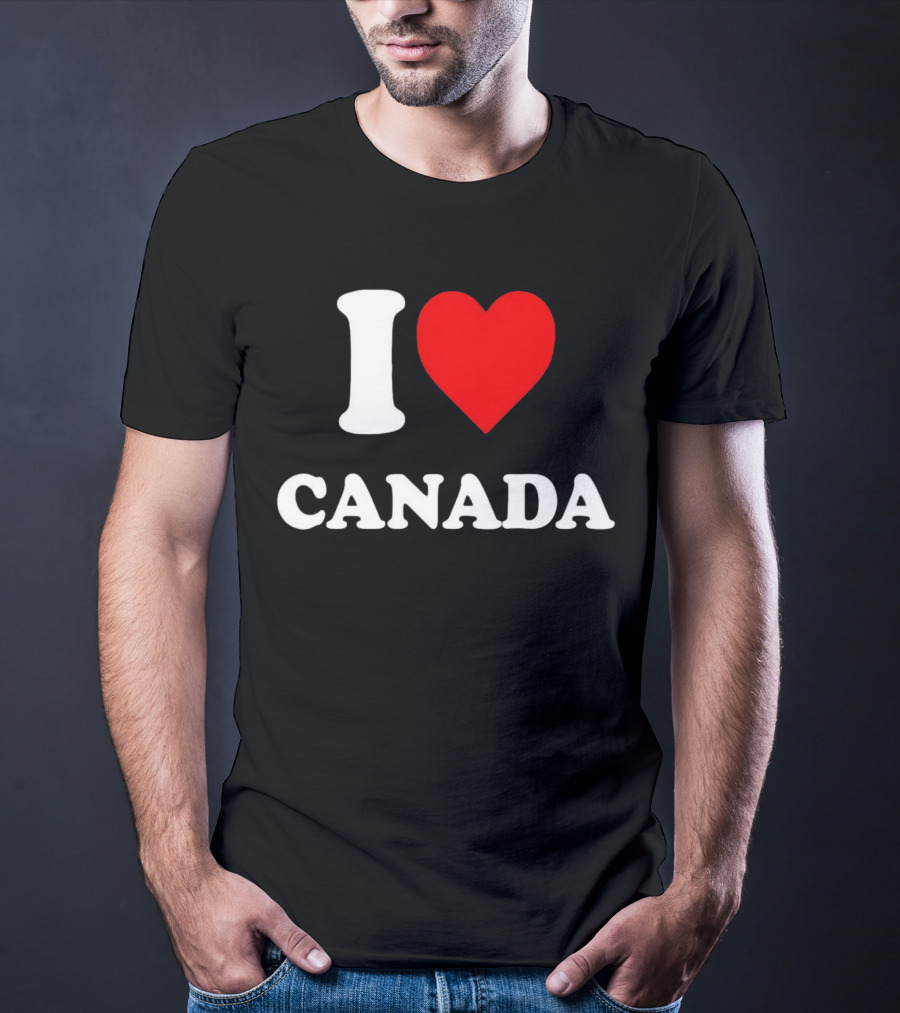 I Love Canada Elon Musk T-Shirt