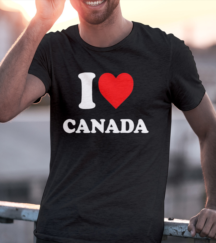 I Love Canada Elon Musk T-Shirt