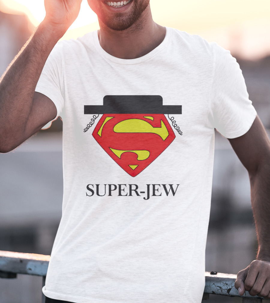 Superman Super-Jew Emblem T-Shirt