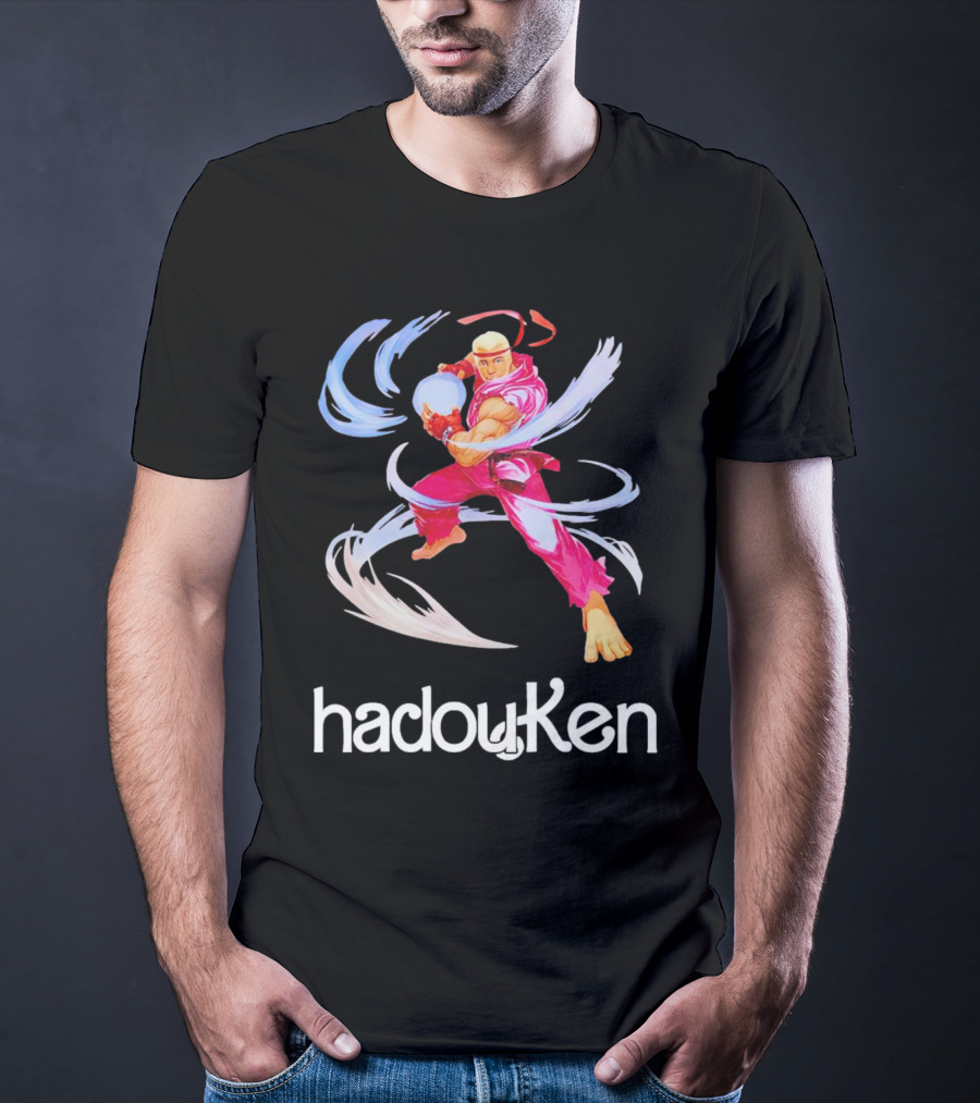 Barbie Hadou Ken Fighter Moves Hadouken T-Shirt