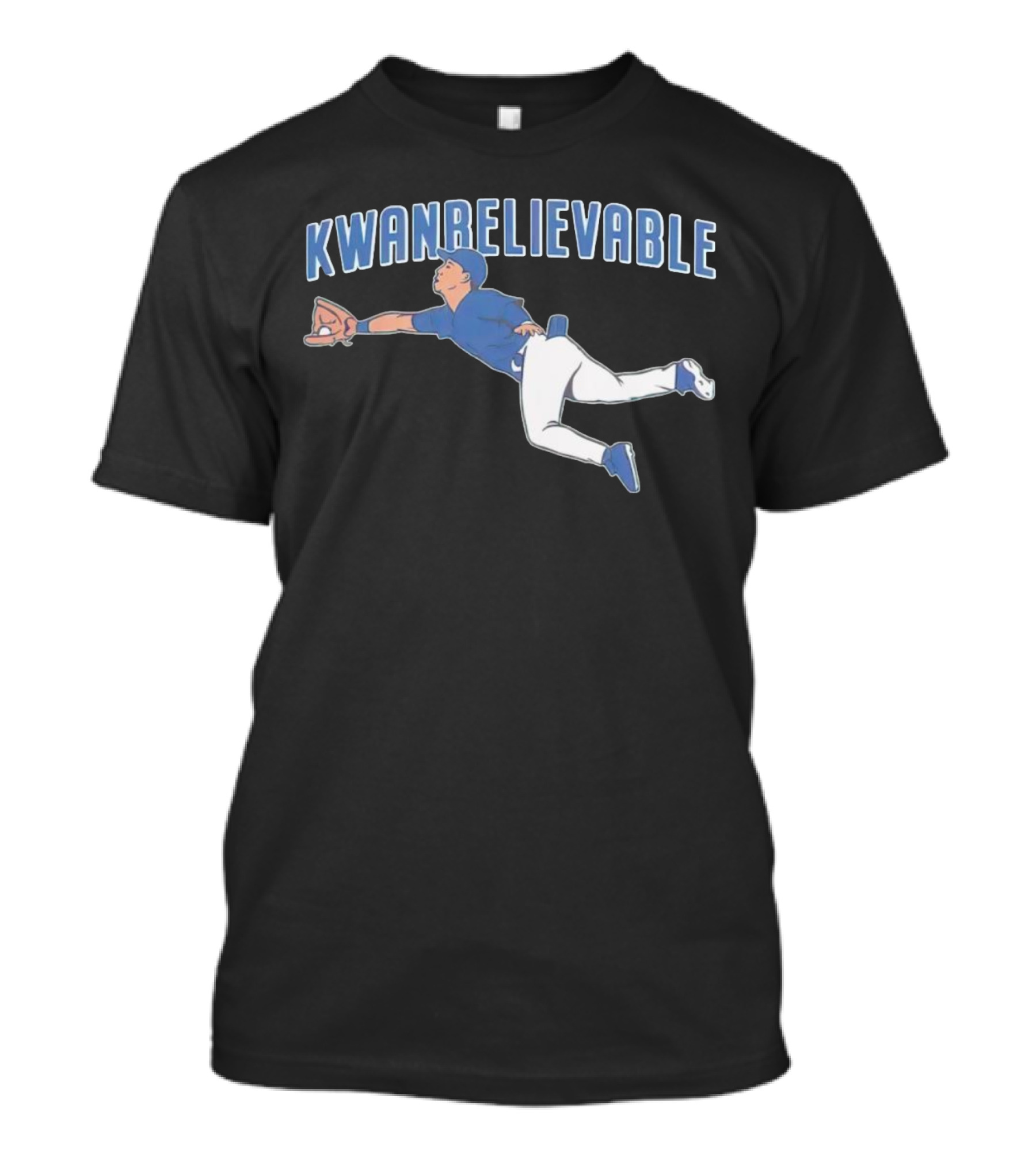 Cleveland Guardians Steven Kwan Kwan Believable Baseball Catch T-Shirt