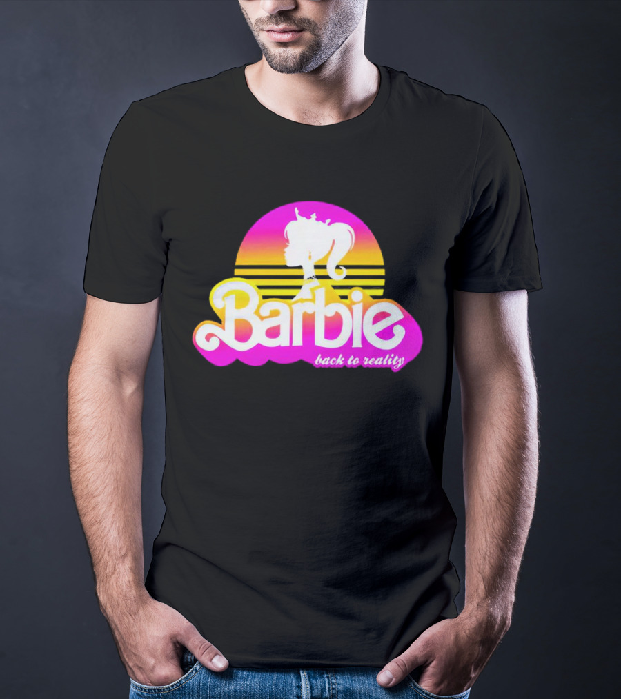 Barbie Back To Reality Retro Sunset T-Shirt