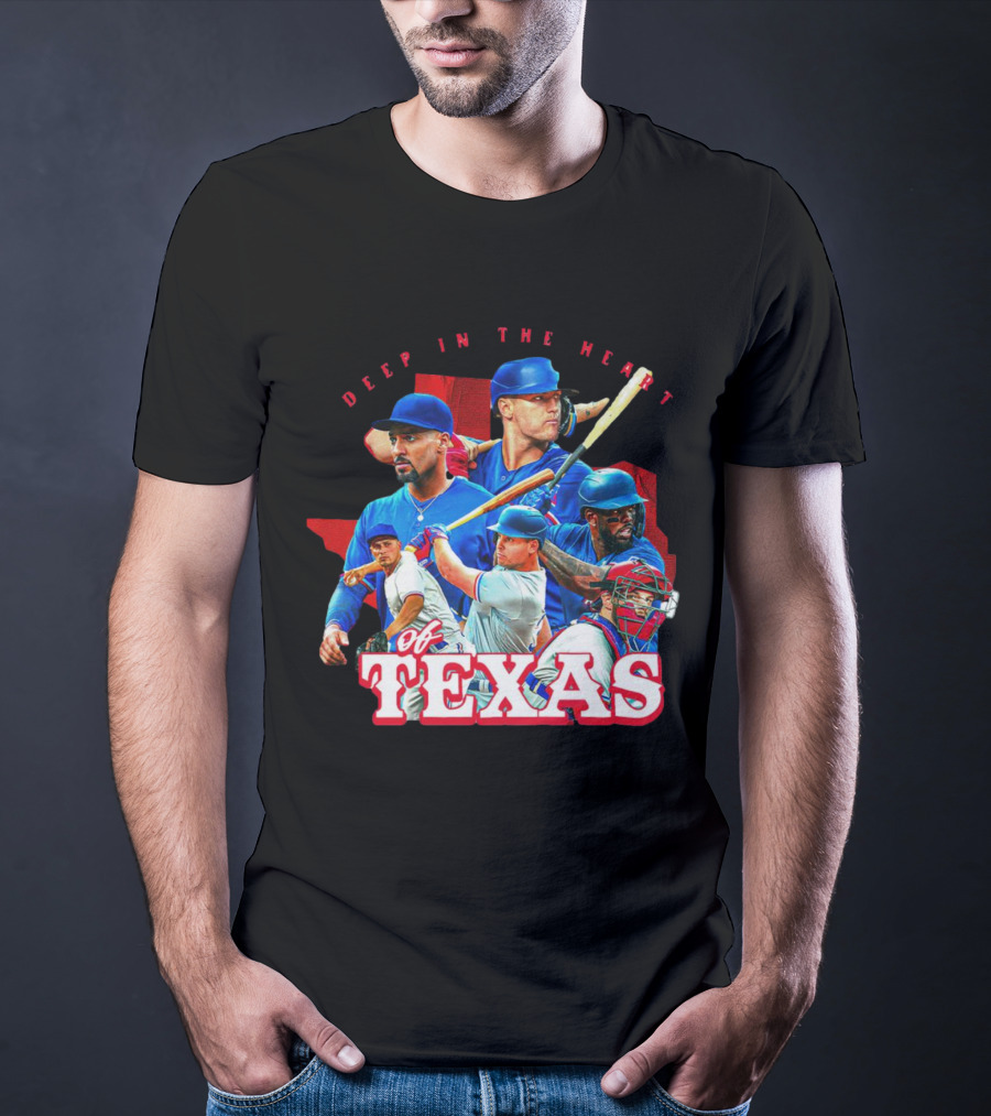 Deep In The Heart Of Texas Baseball T-Shirt