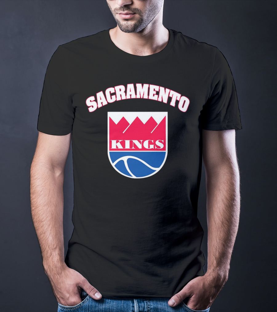Sacramento Kings Retro Basketball Team T-Shirt