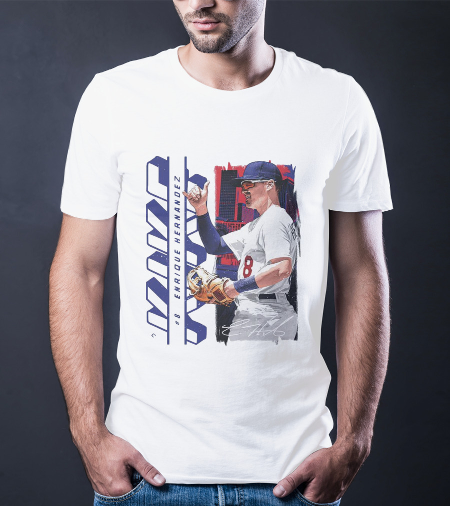 Enrique Hernandez Los Angeles Dodgers MVP T-Shirt