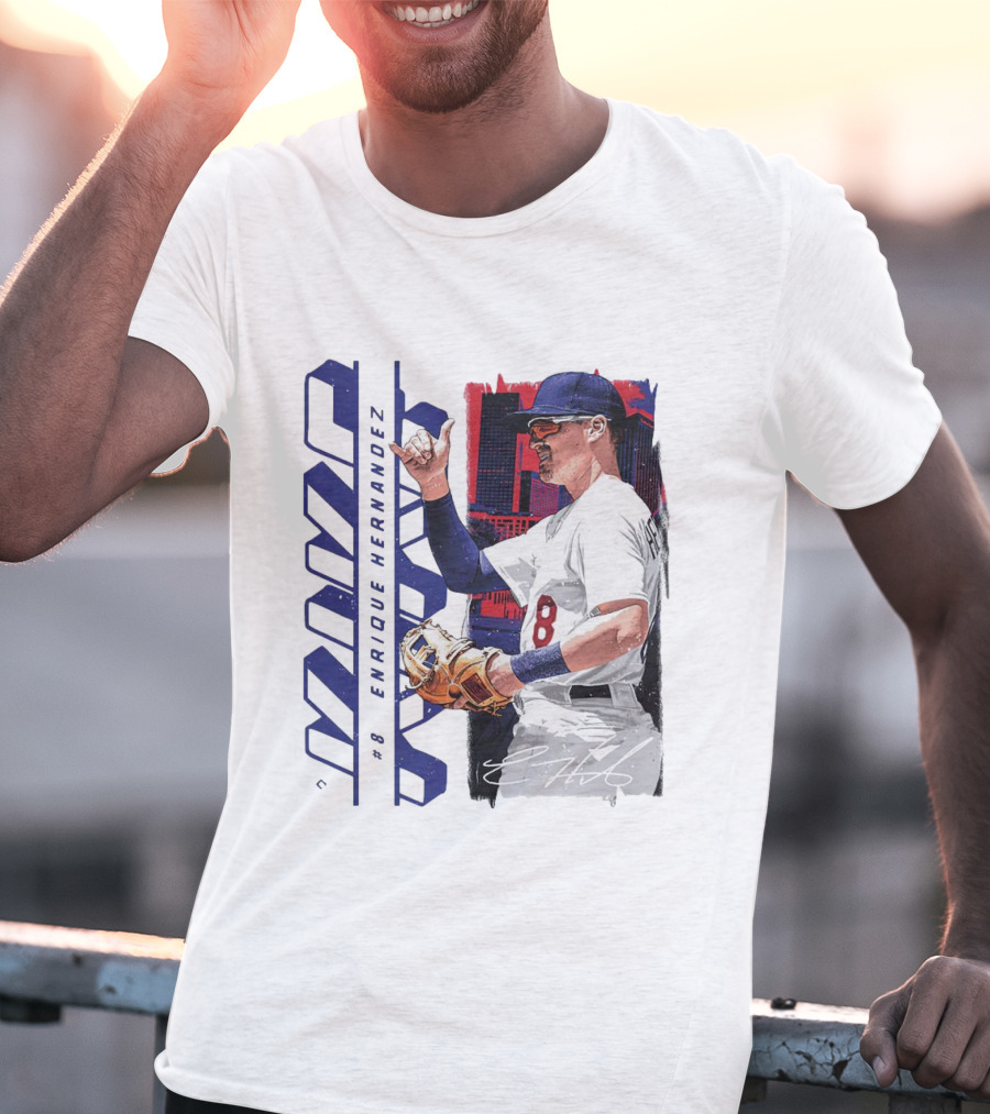 Enrique Hernandez Los Angeles Dodgers MVP T-Shirt