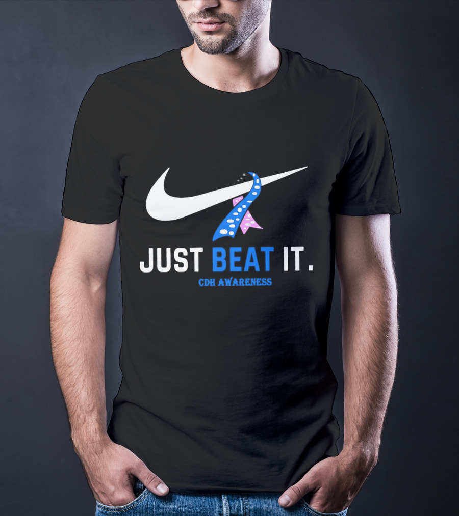 JUST BEAT IT CDH AWARENESS RIBBON T-Shirt