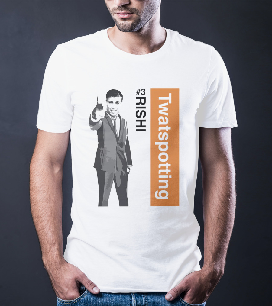 Twatspotting #3 Rishi Thumbs Up Gesture T-Shirt