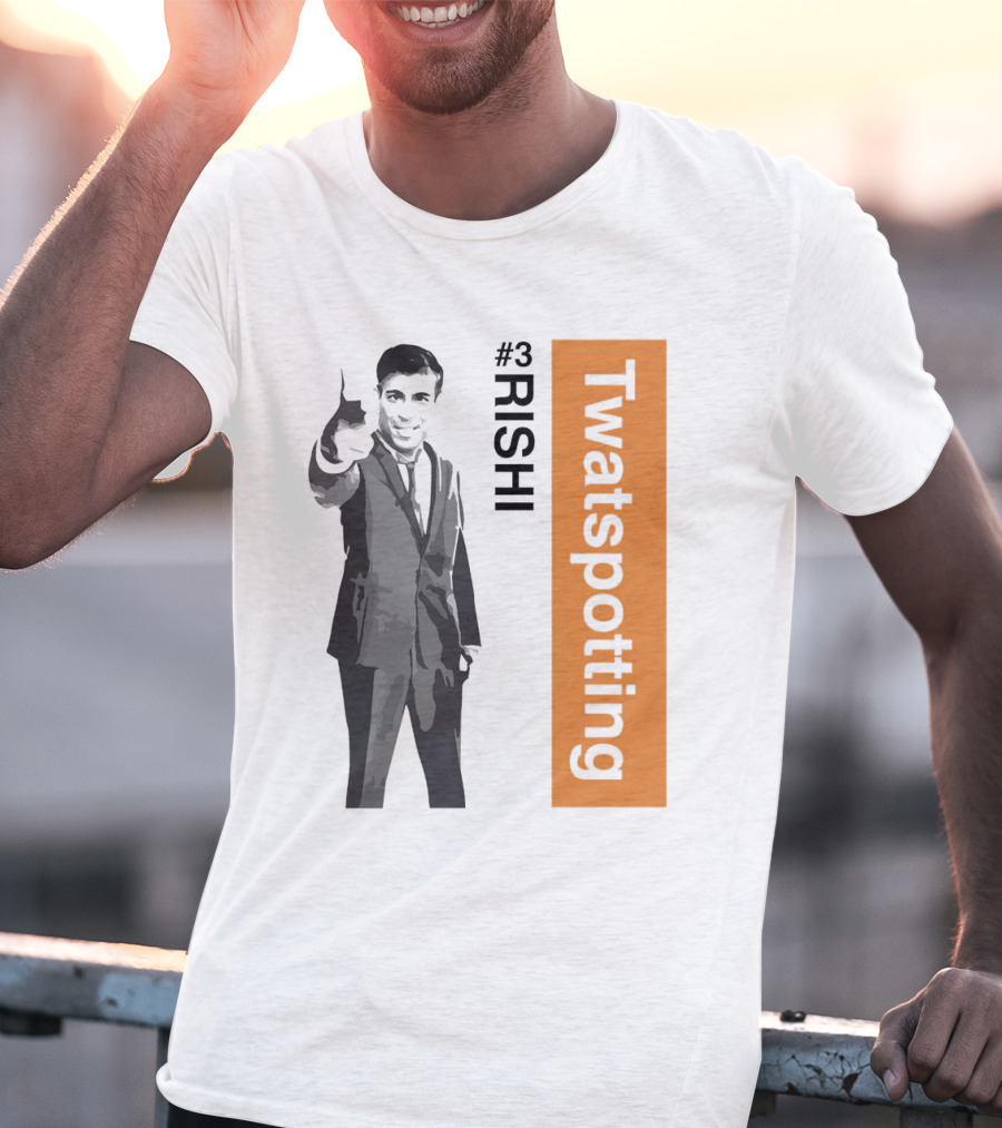 Twatspotting #3 Rishi Thumbs Up Gesture T-Shirt