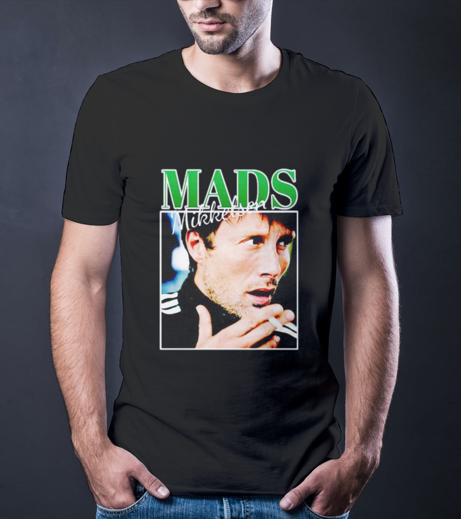 Mads Mikkelsen 90’s Vintage Style Hannibal Concept T-Shirt