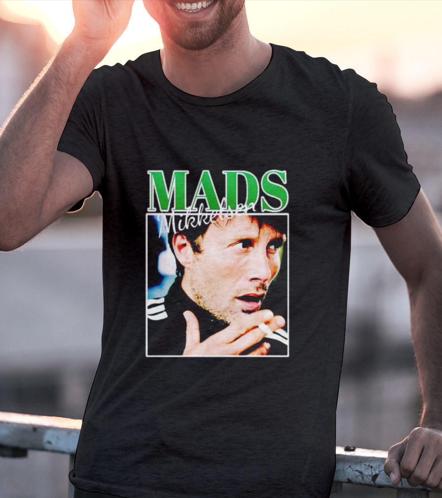 Mads Mikkelsen 90’s Vintage Style Hannibal Concept T-Shirt