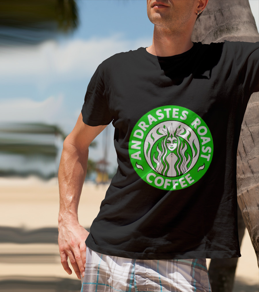 Andrastes Roast Coffee Inquisition Green T-Shirt