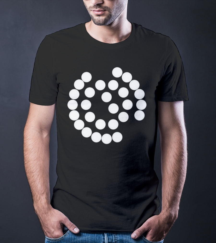EV Fan Electric Vehicles Dotted Circle T-Shirt