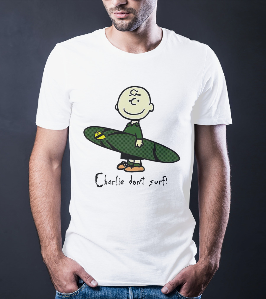 Charlie Brown Don't Surf Vintage T-Shirt