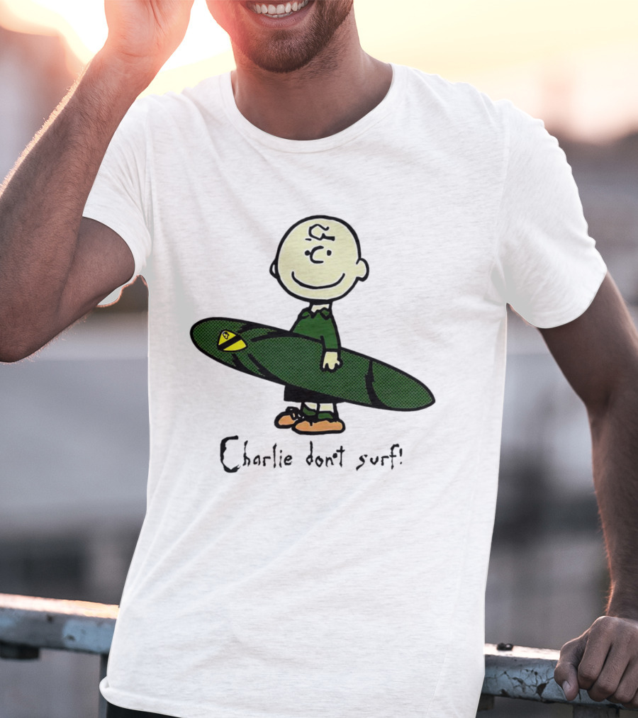 Charlie Brown Don't Surf Vintage T-Shirt